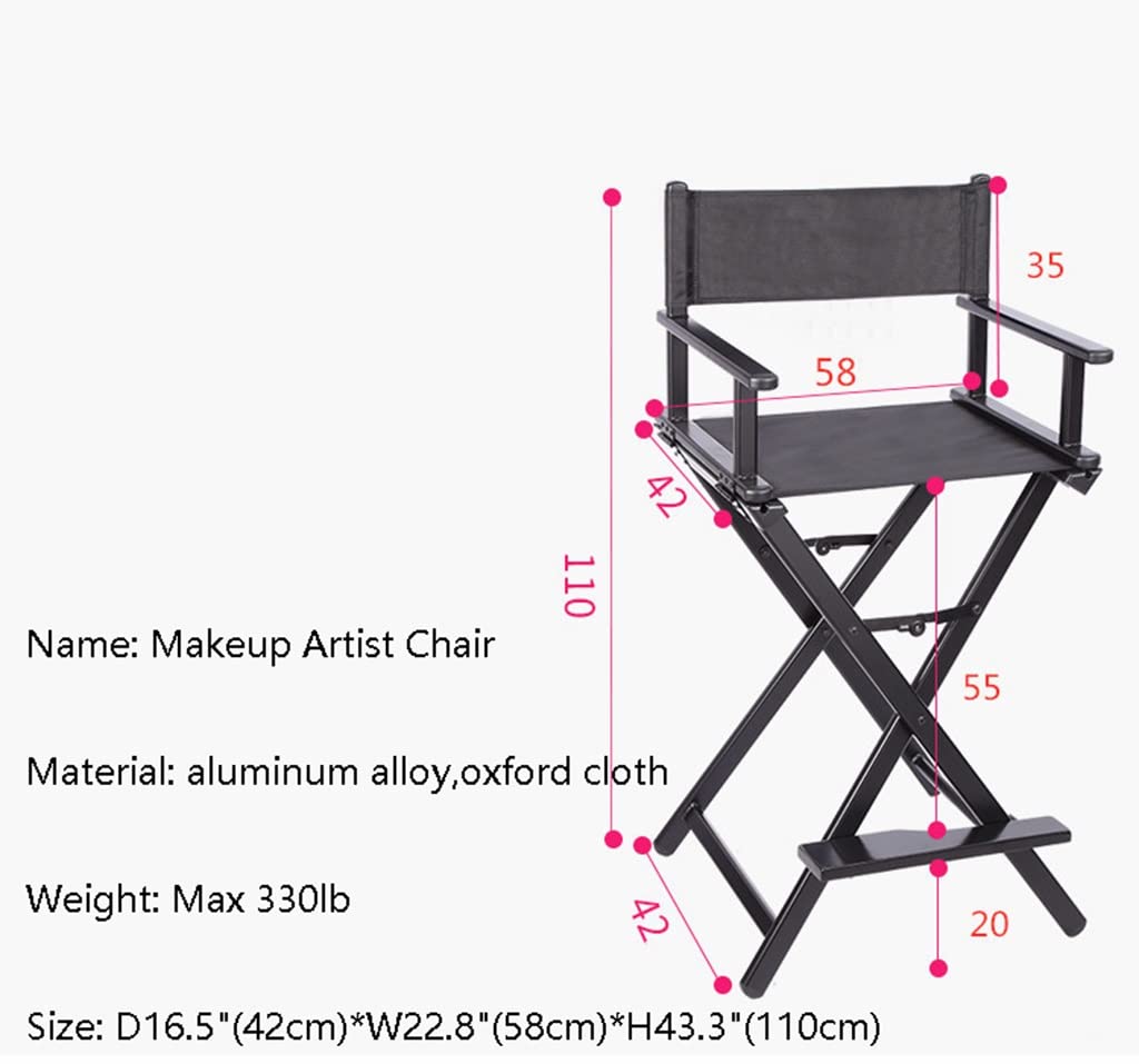 Folding Lightweight Aluminum Director's Chair B5369