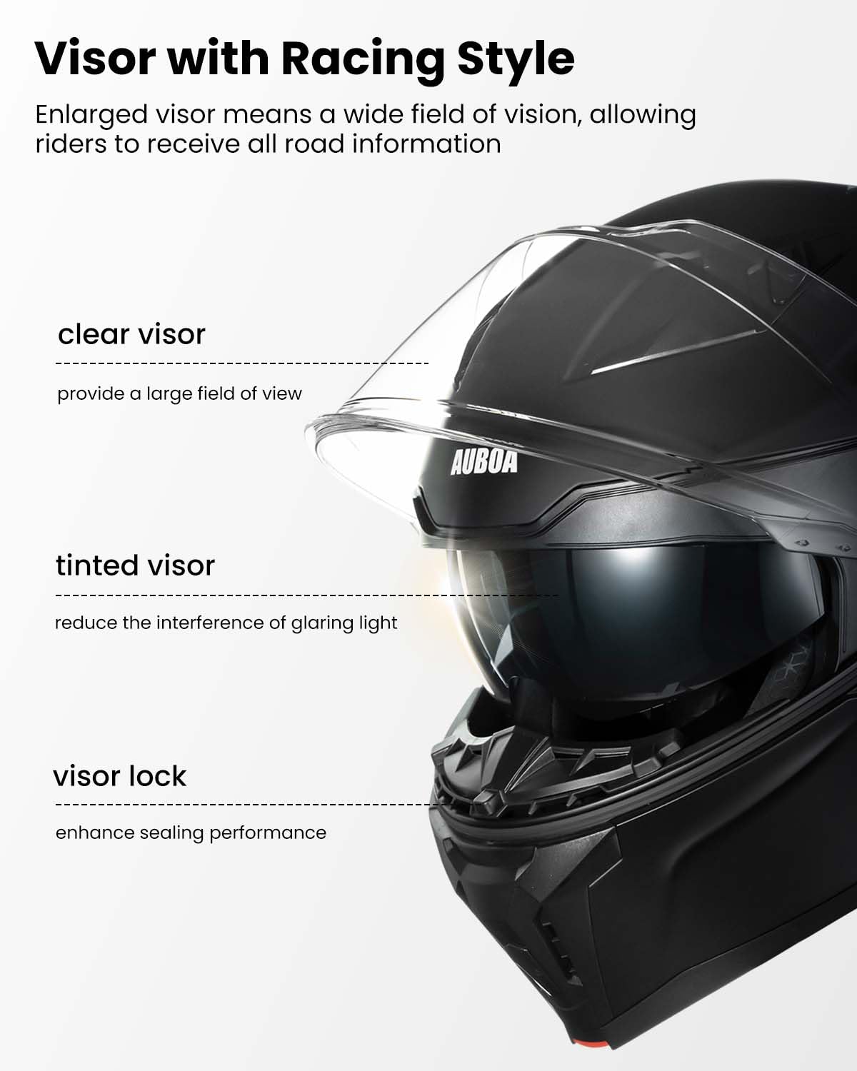 DOT Approved Modular Flip up Motorcycle Helmets P820127