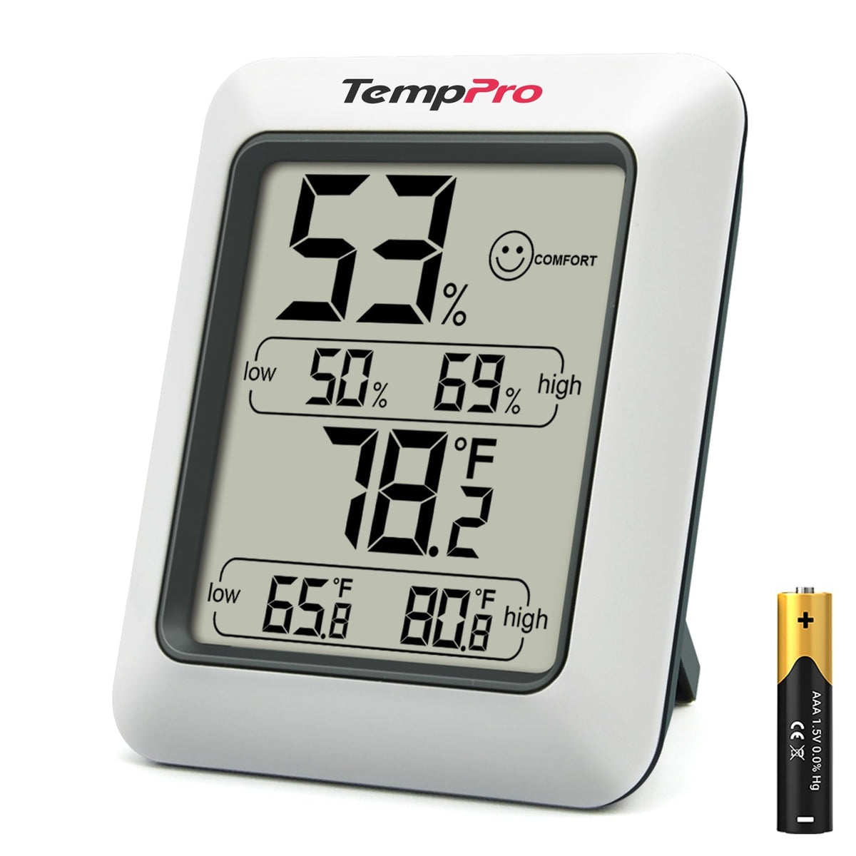 Digital Hygrometer Indoor Thermometer L93979