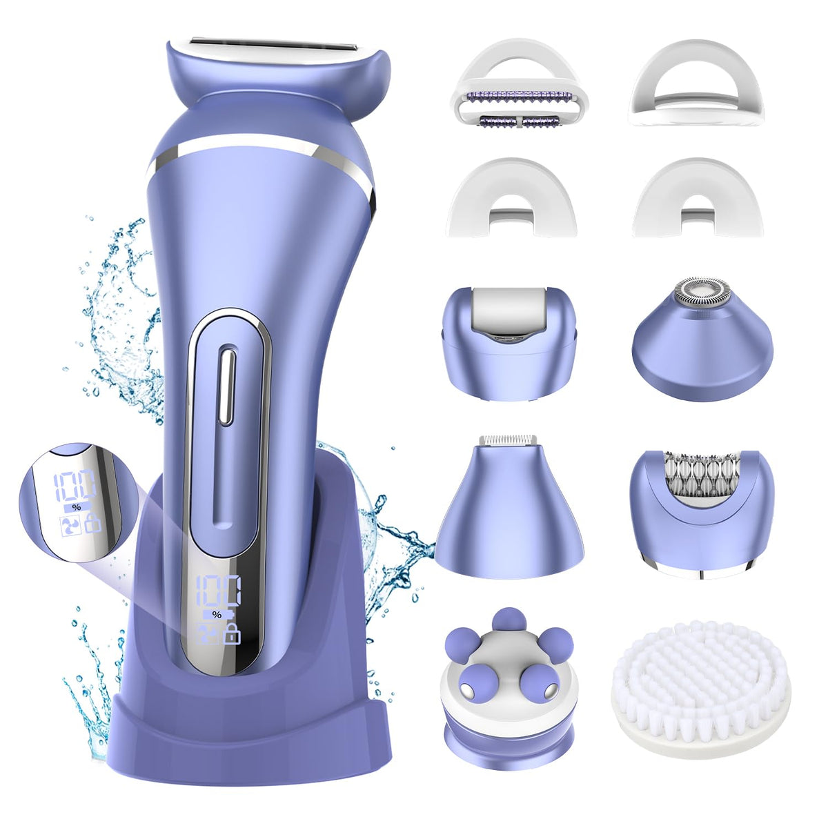 7 in 1 IPX7 Waterproof Electric Shavers Hair Removal Kit R185707