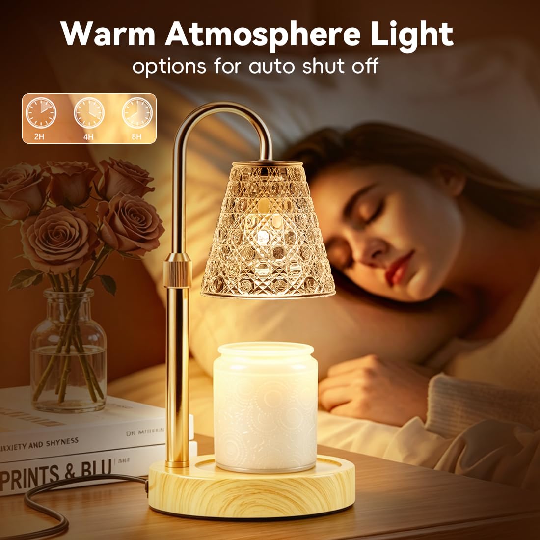 Electric Candle Warmer Lamp with Timer X586222