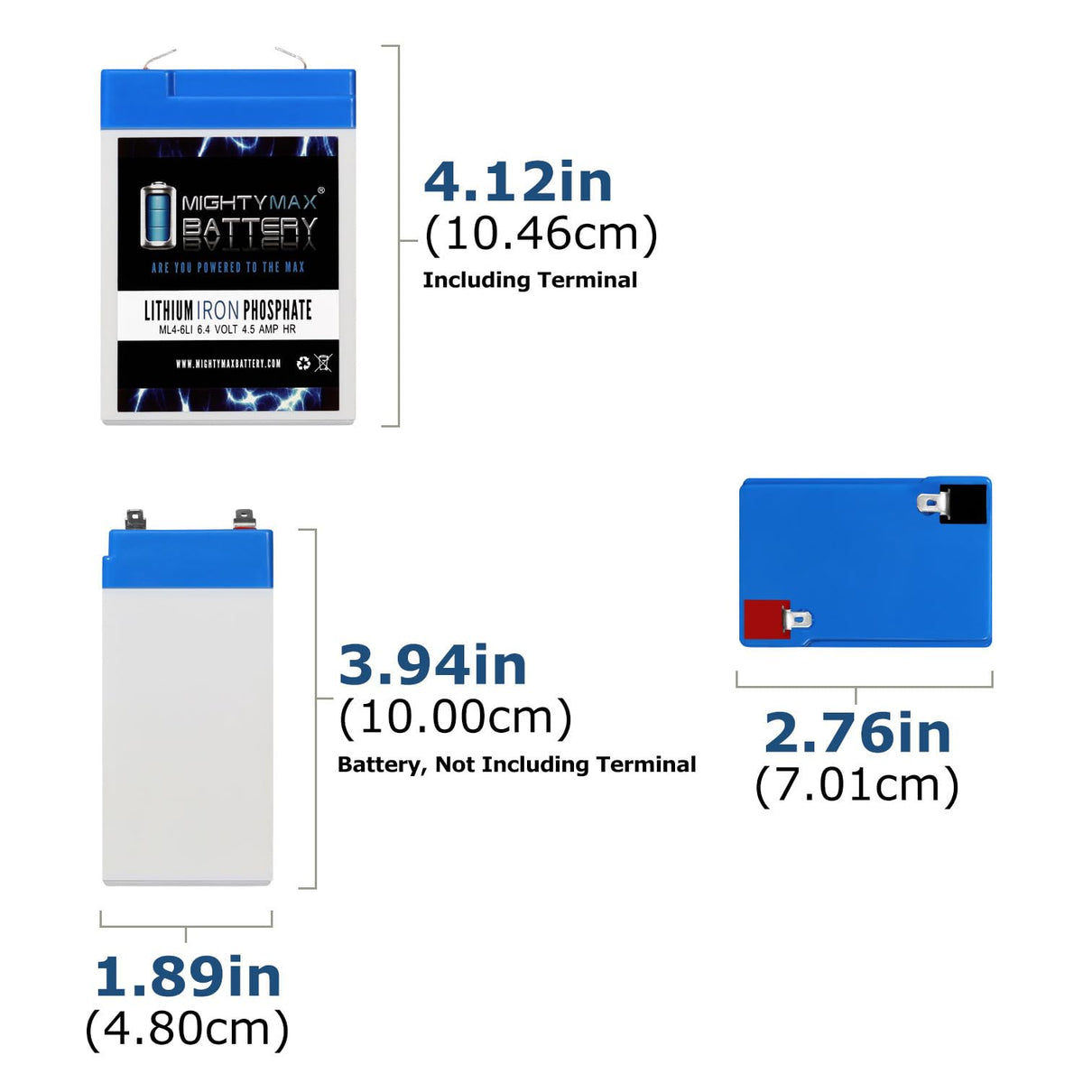 6V 4.5AH Lithium Replacement Battery G5835