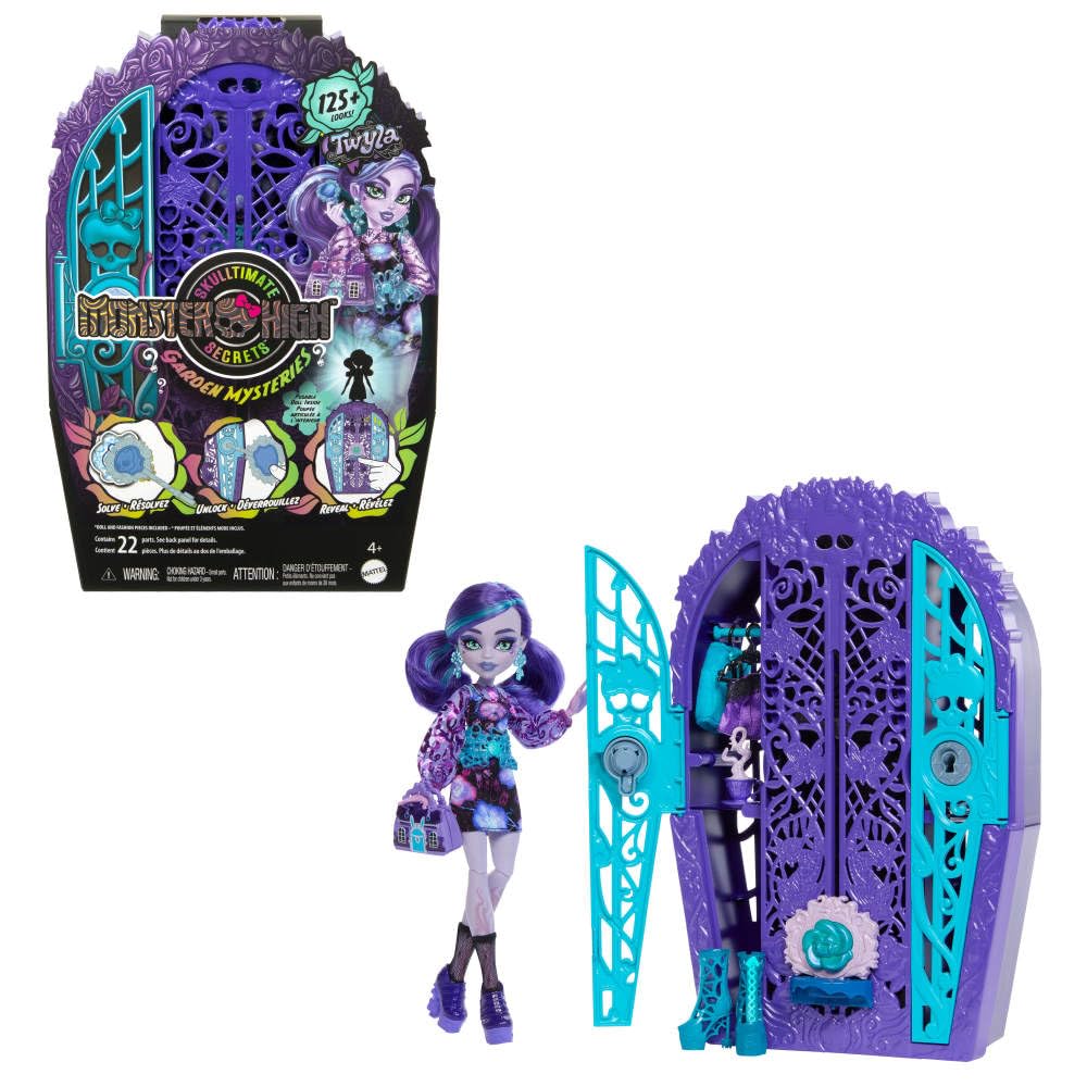 Doll & Accessories Set with Closet F39769