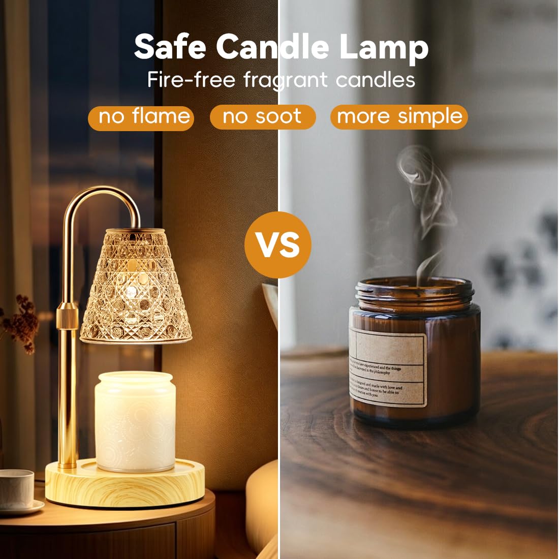 Electric Candle Warmer Lamp with Timer X586222