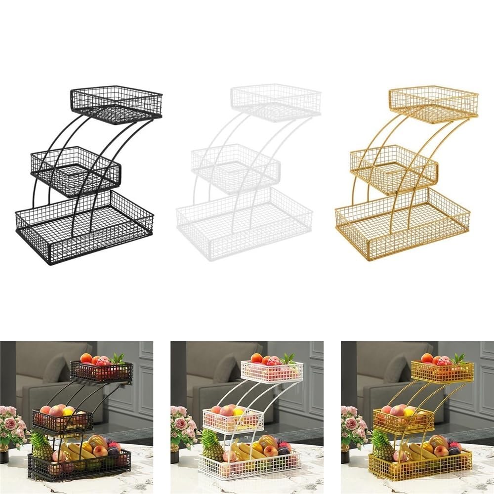 3 Tier Wire Fruit Basket C29306
