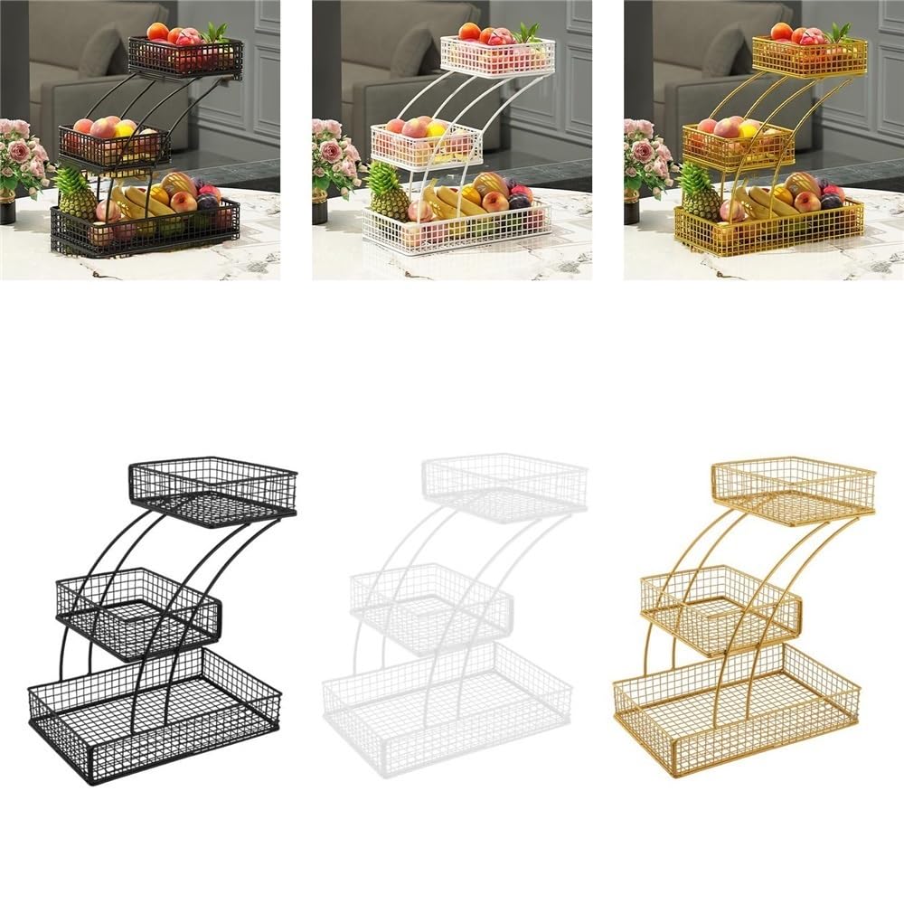 3 Tier Wire Fruit Basket C29306