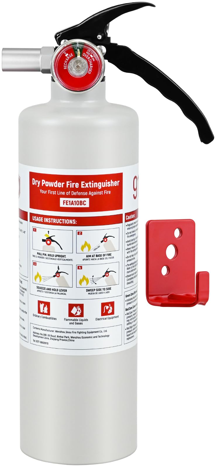 2.5 lb ABC Dry Chemical Fire Extinguisher Y497298