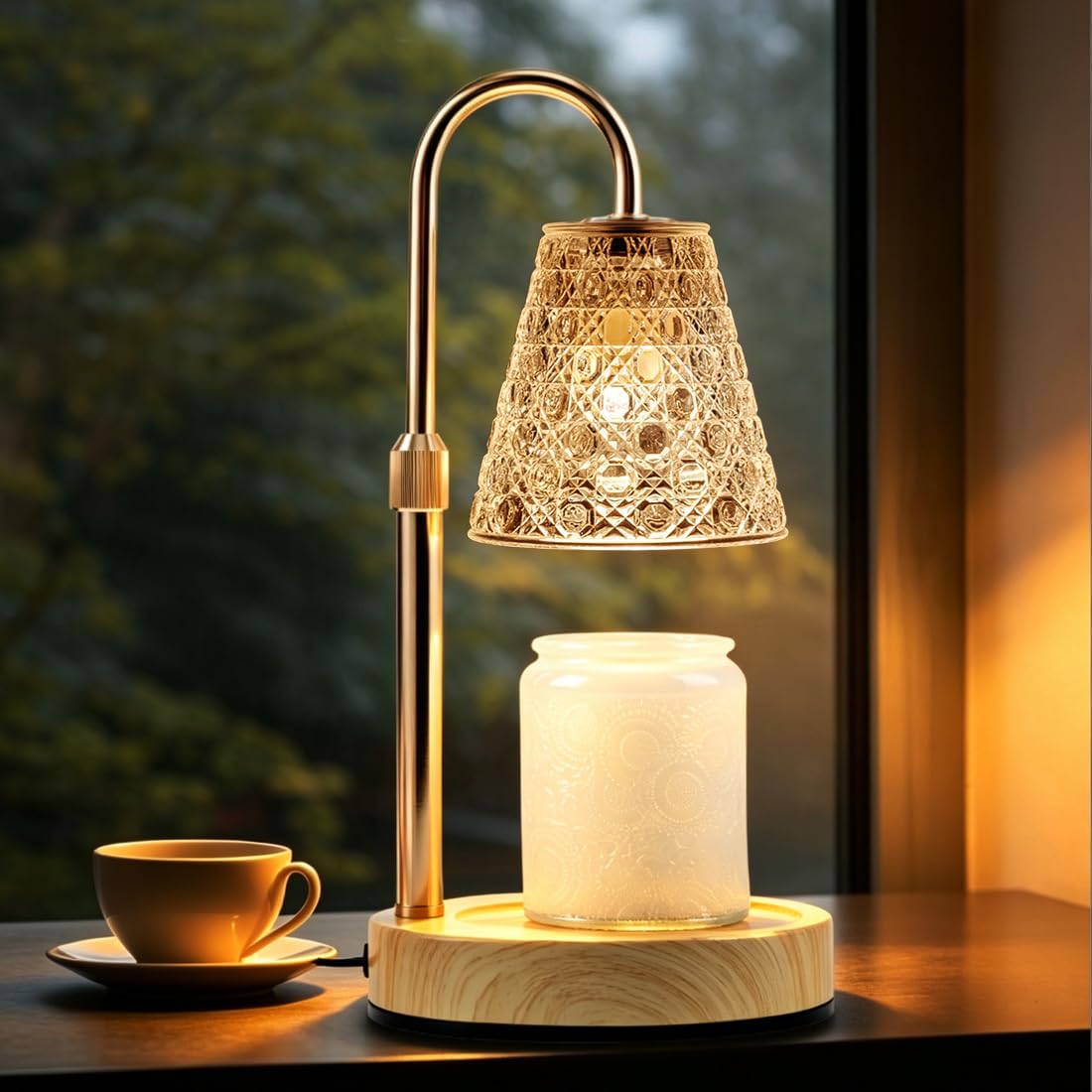 Electric Candle Warmer Lamp with Timer X586222