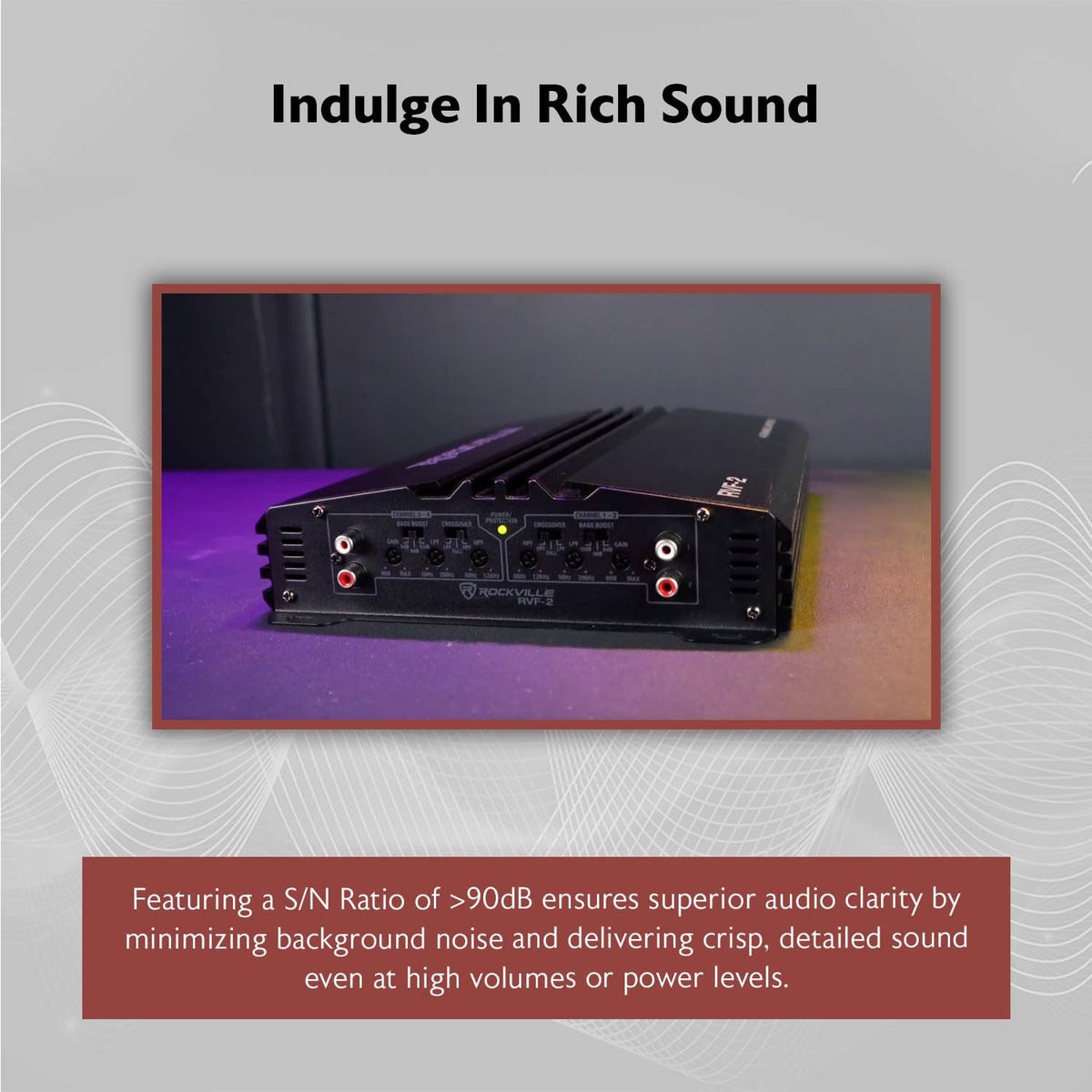 4 Channel Car Stereo Amplifier N710358