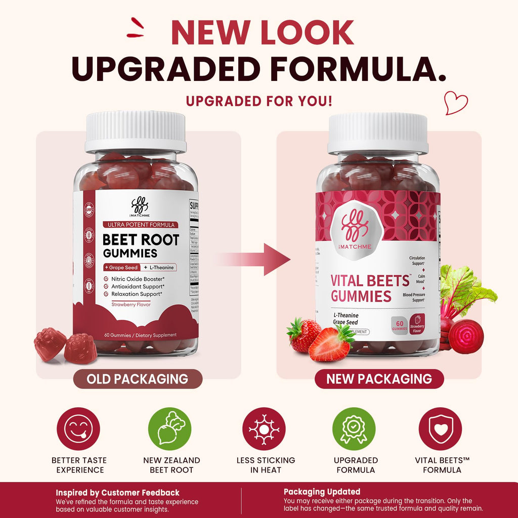 Beet Root Gummies 60 Count D8985