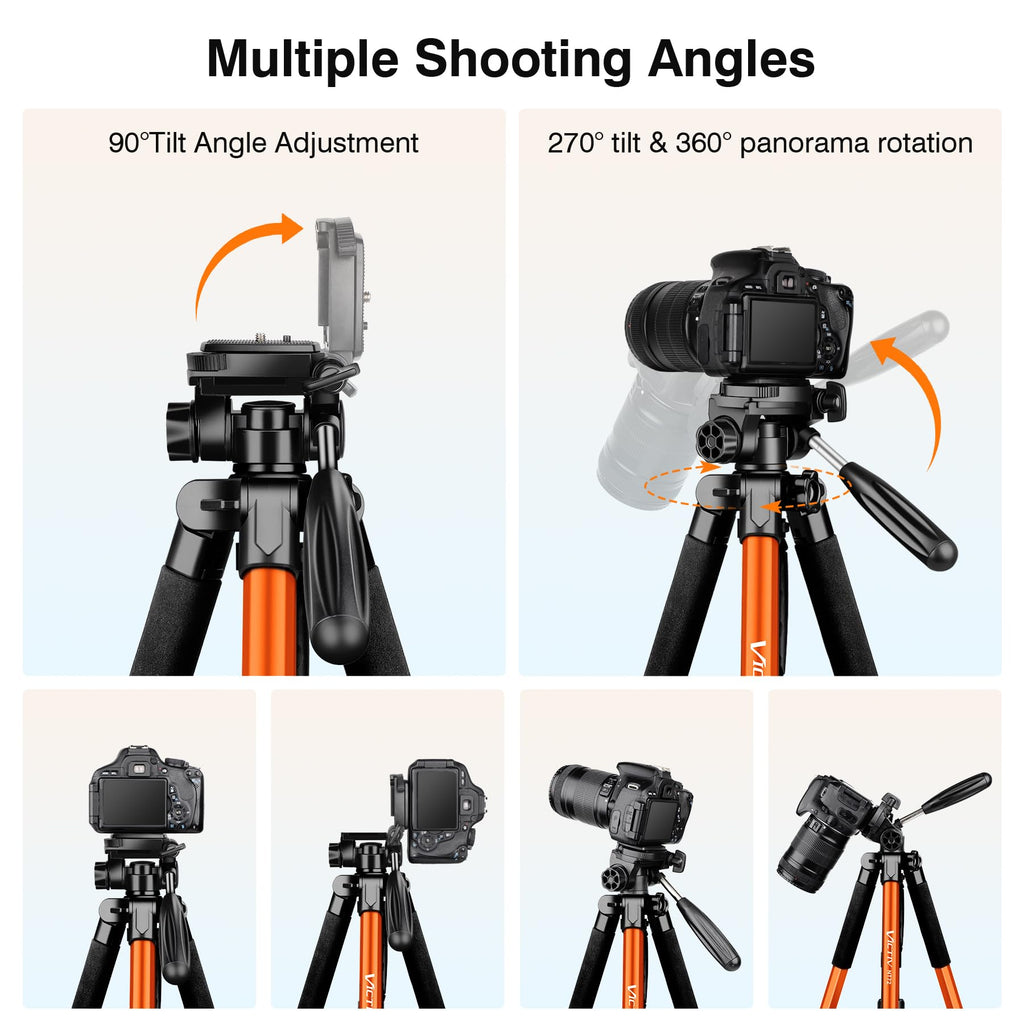 72" Camera Tripod & Monopod with Remote Z86981