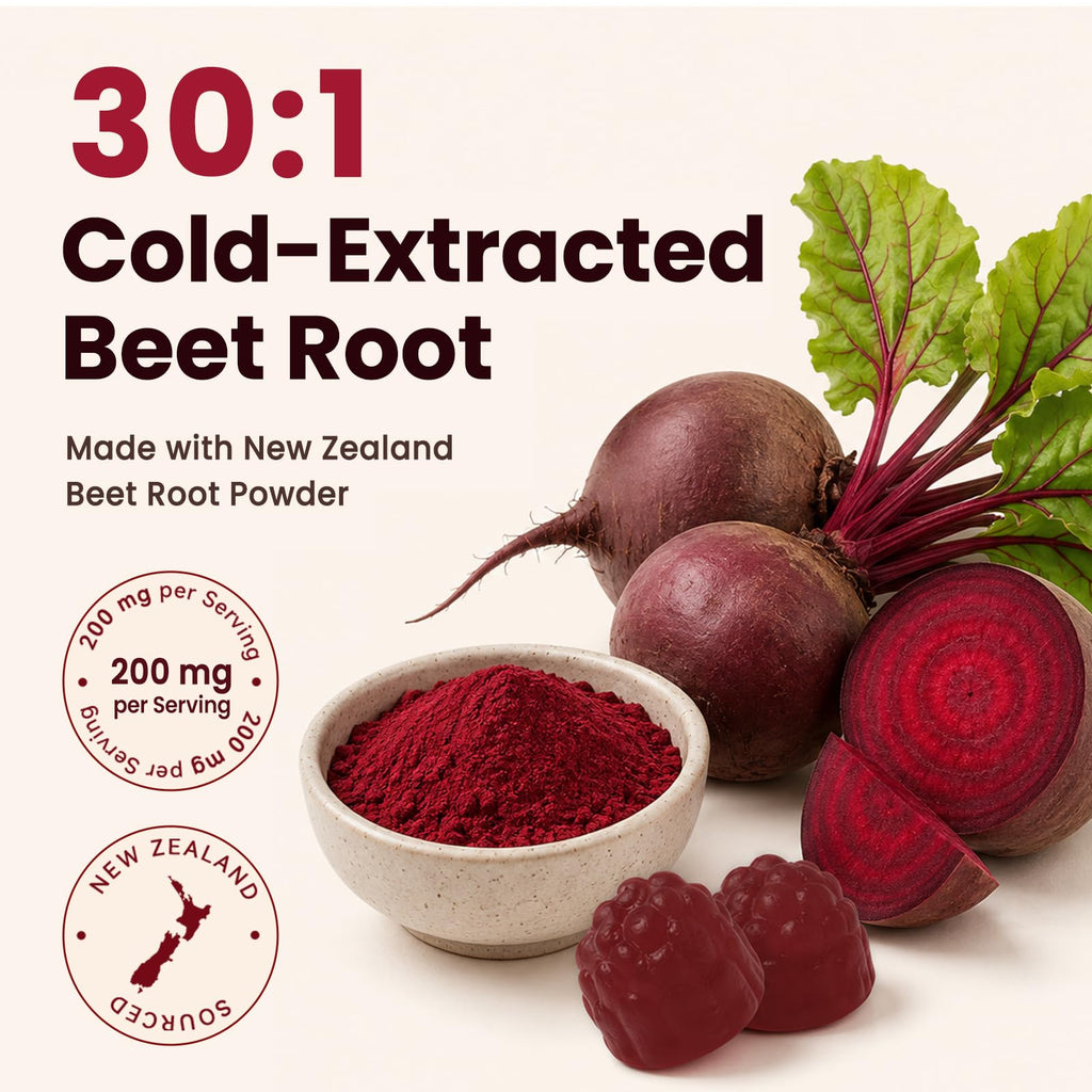 Beet Root Gummies 60 Count D8985