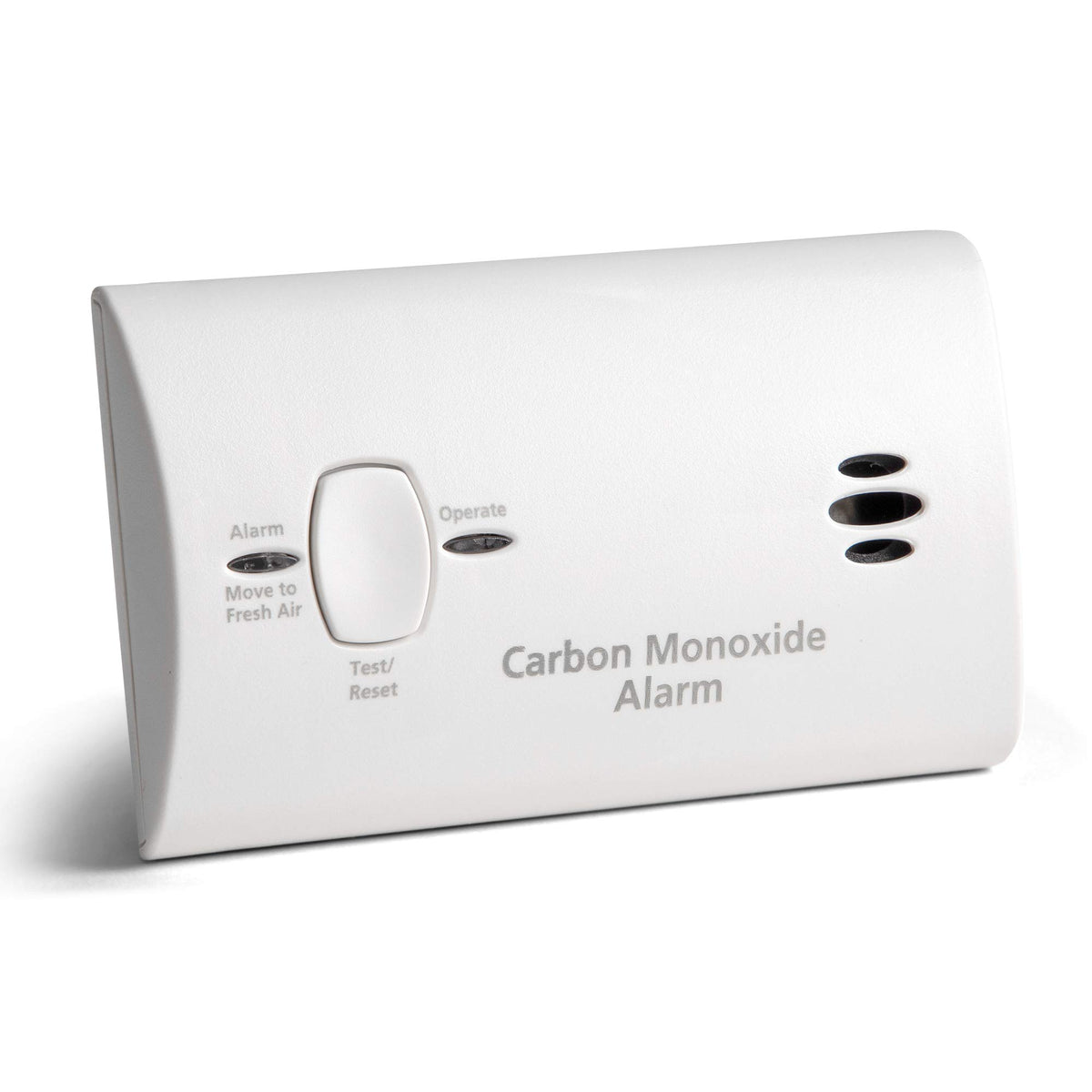 Carbon Monoxide Detector, Battery Powered CO Alarm D83992