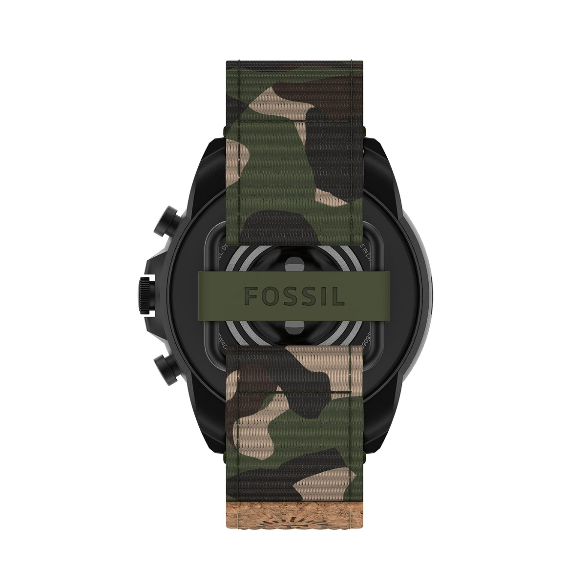 Black Stainless Steel Touchscreen Smart Watch W596