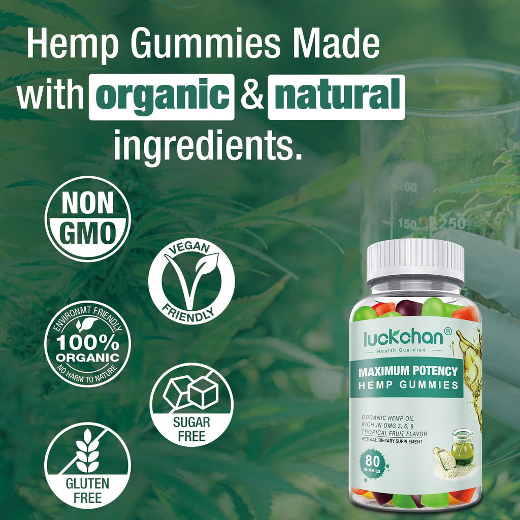 Hemp Gummies 4 Packs X1947