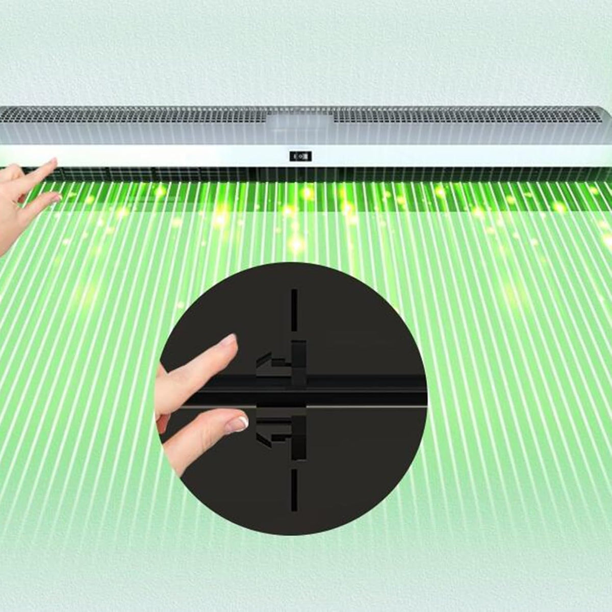 Wall-mounted Air Curtain Fan Y2979
