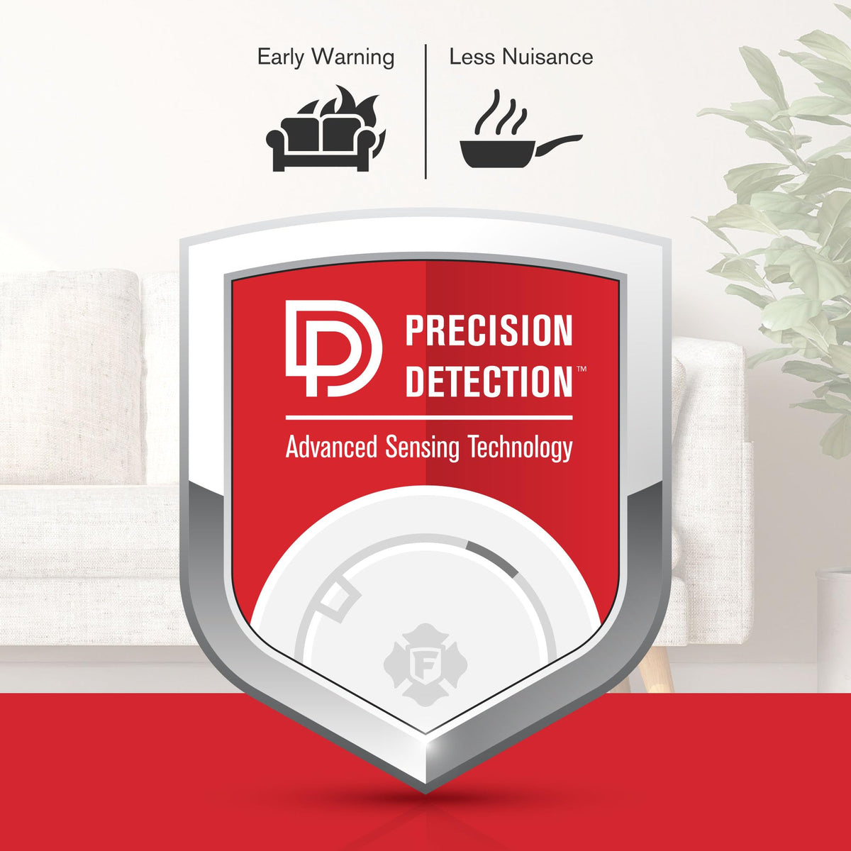 10-Year Battery Combination Smoke & Carbon Monoxide Alarm R71391