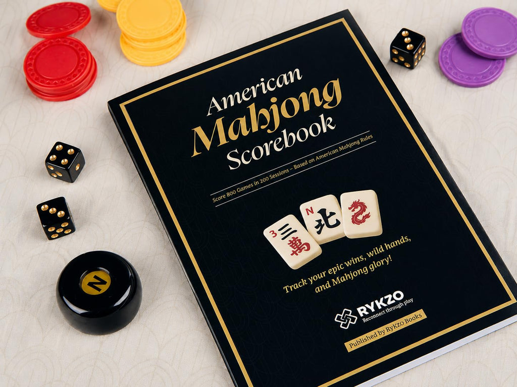 166 Engraved Melamine Mahjong Set with Travel Bag S423992