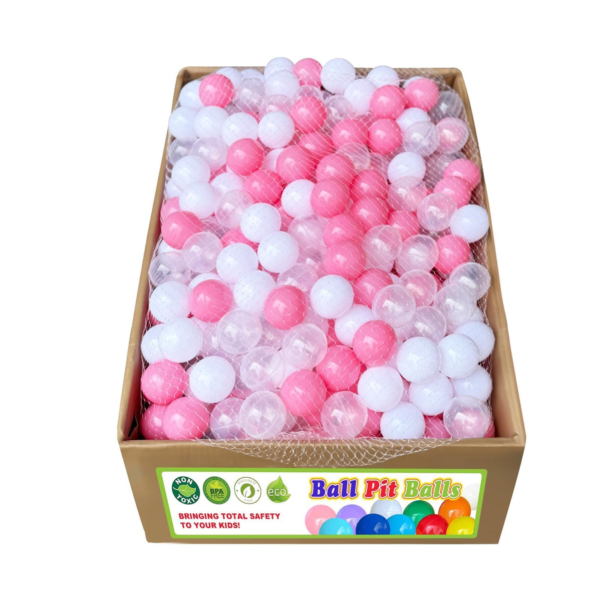 2.2" Phthalate Free Bpa Free Plastic Ball Pits Balls B743605