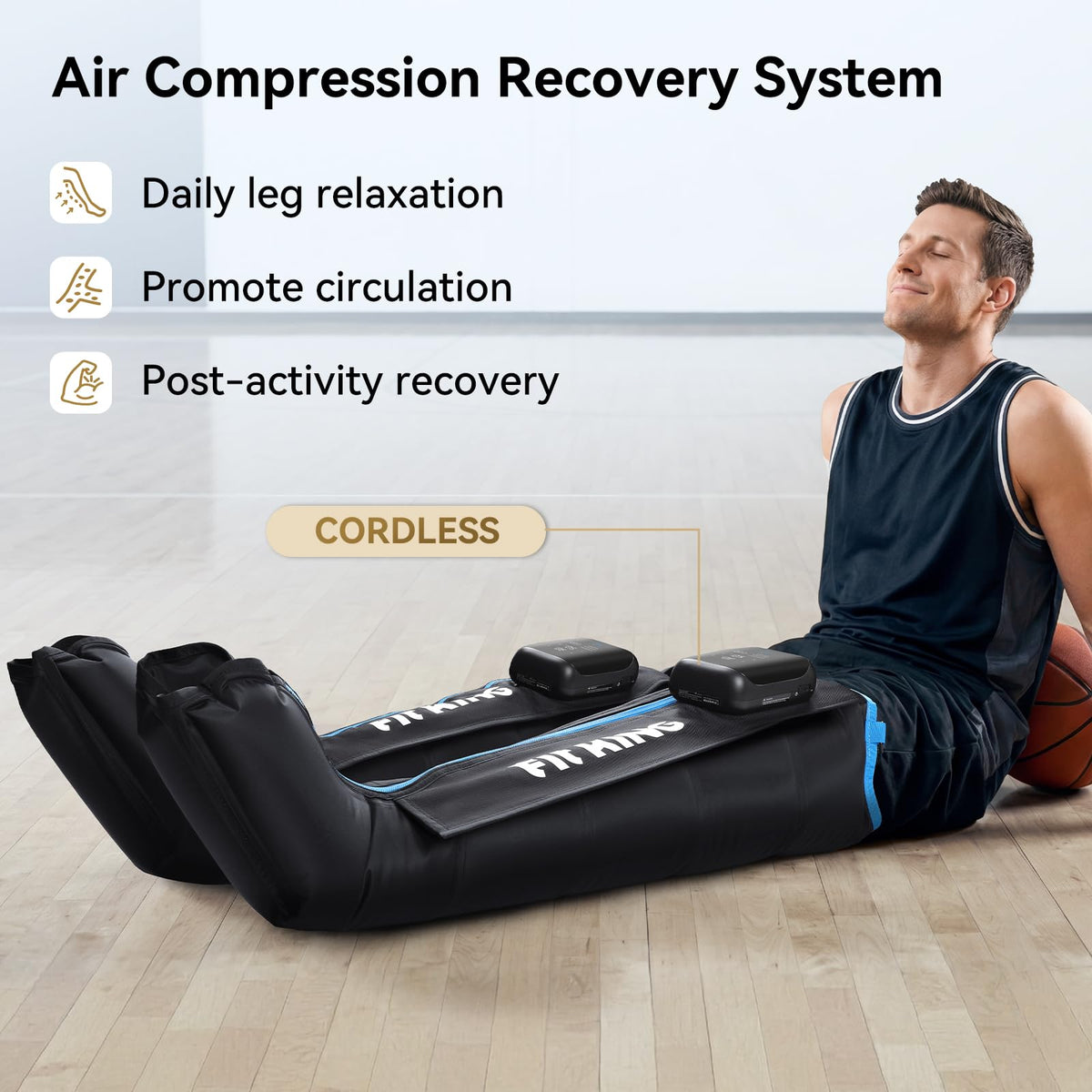 Cordless Air Compression Leg Massager F665