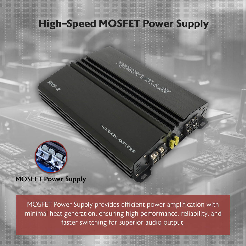 4 Channel Car Stereo Amplifier N710358