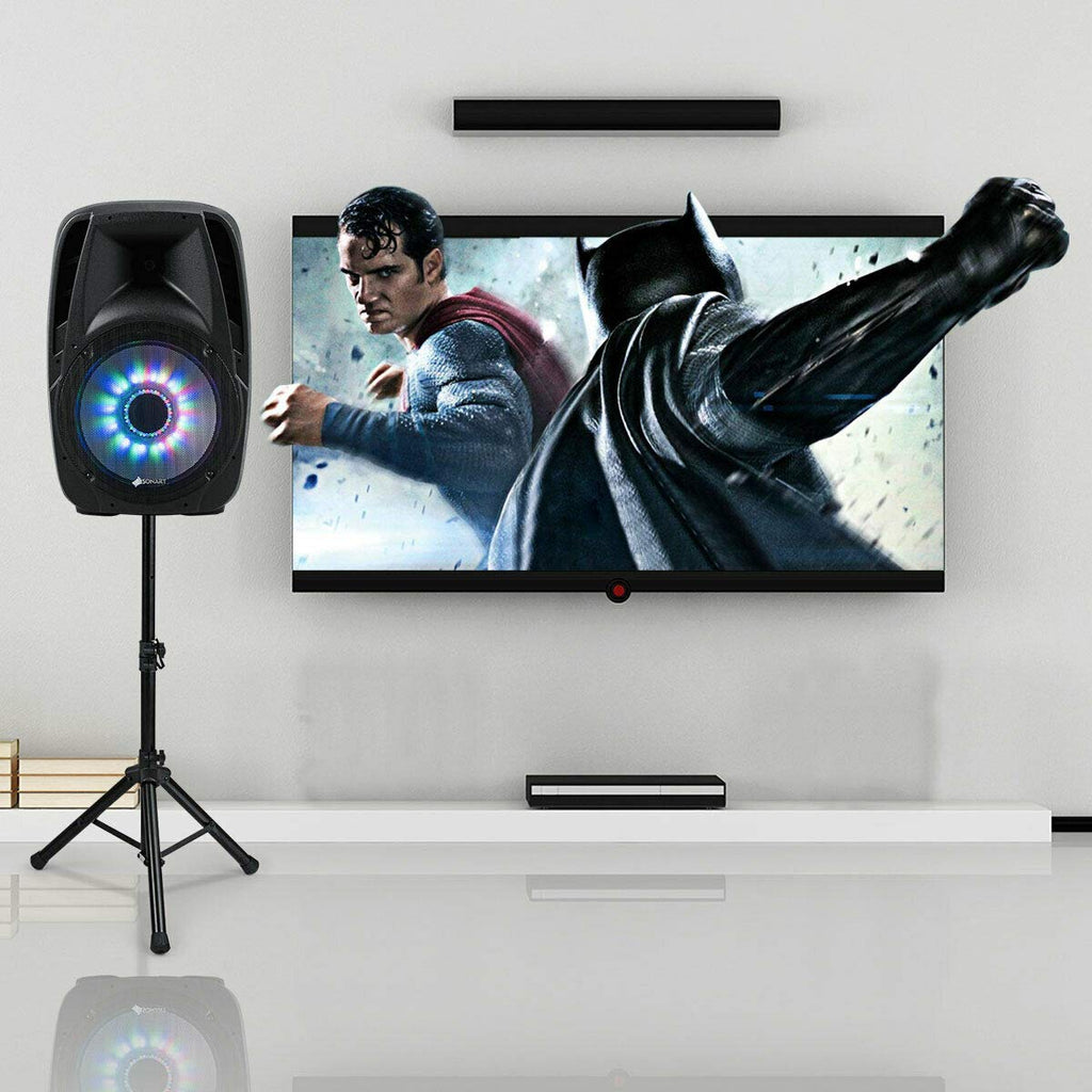 15" 1500W 2-Way Portable PA Speaker System F529551