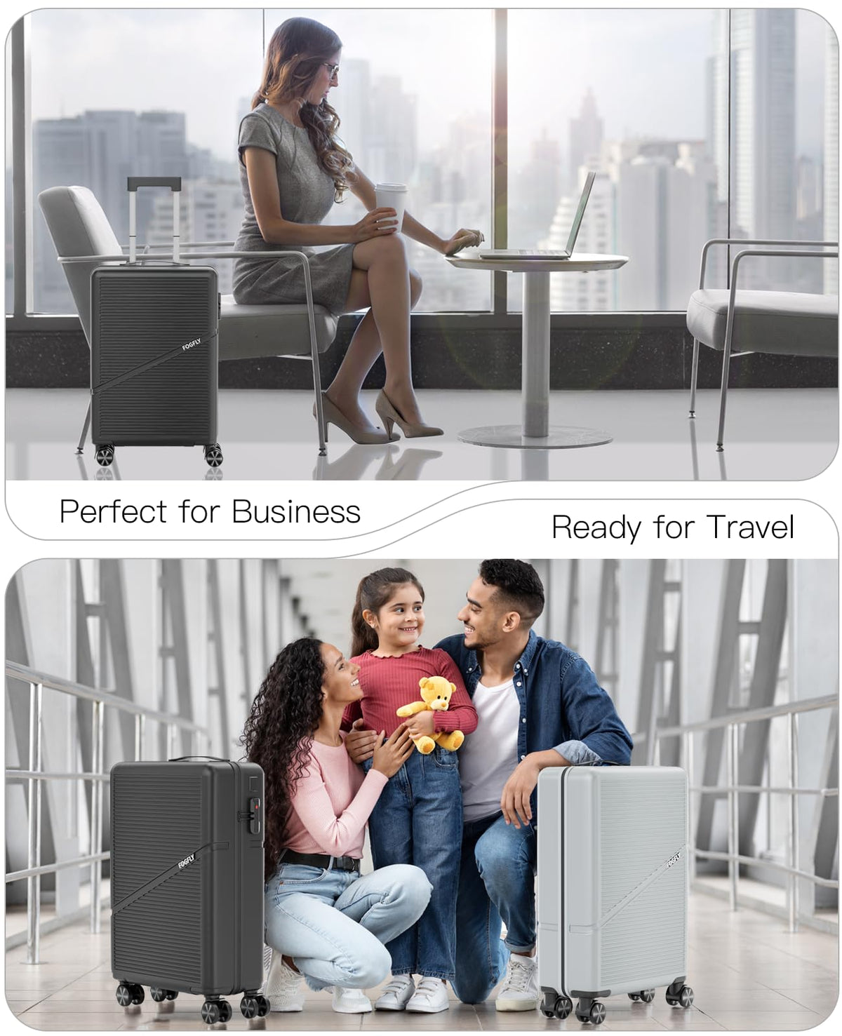 20 Inch Hardside Spinner Luggage with TSA Lock H68126