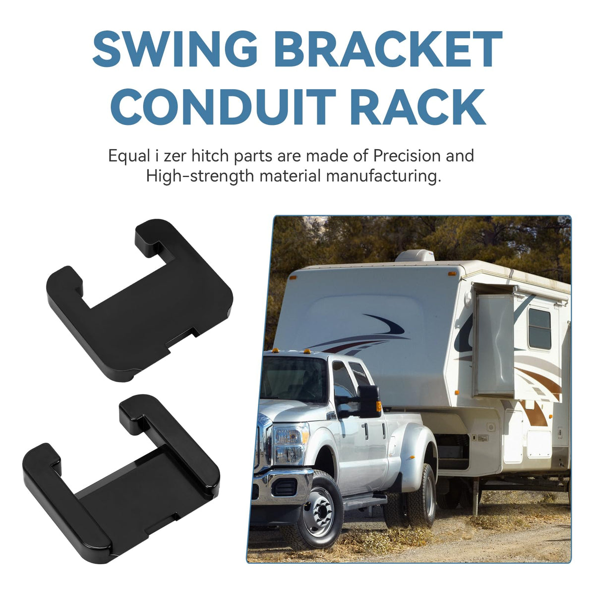 2 Pcs Hitch Sway Bracket Jacket Q299425