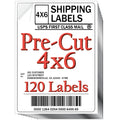 4x6 Shipping Labels for Inkjet and Laser Printers 120 Pack K94634