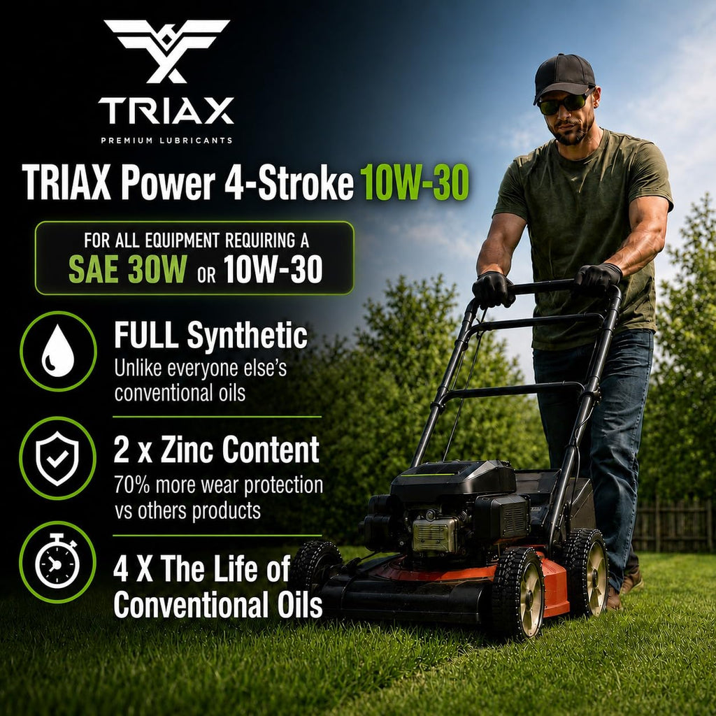 4-Stroke 10W-30 Full Synthetic Small Engine Motor Oil 1 Gallon U677904