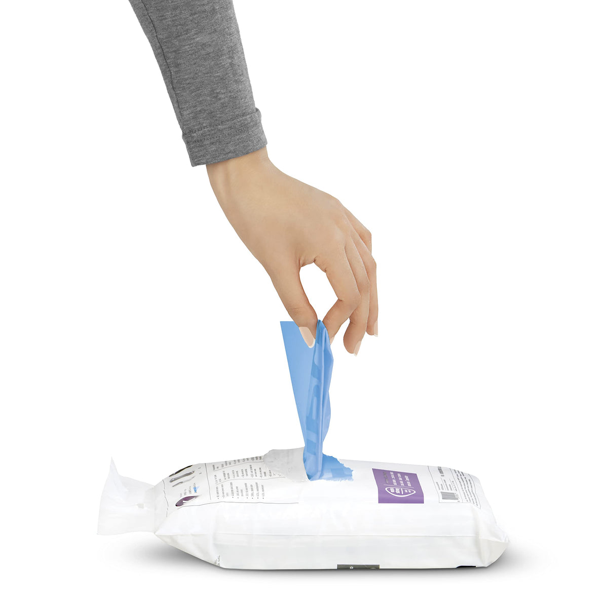 60 Count Drawstring Trash Bags, 20 Liter / 5.3 Gallon S449