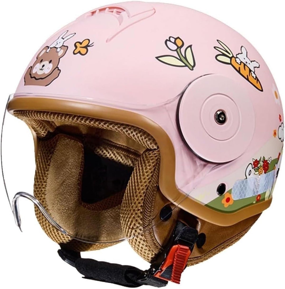 DOT Approved Kids 3/4 Motorcycle Half Helmet V37234