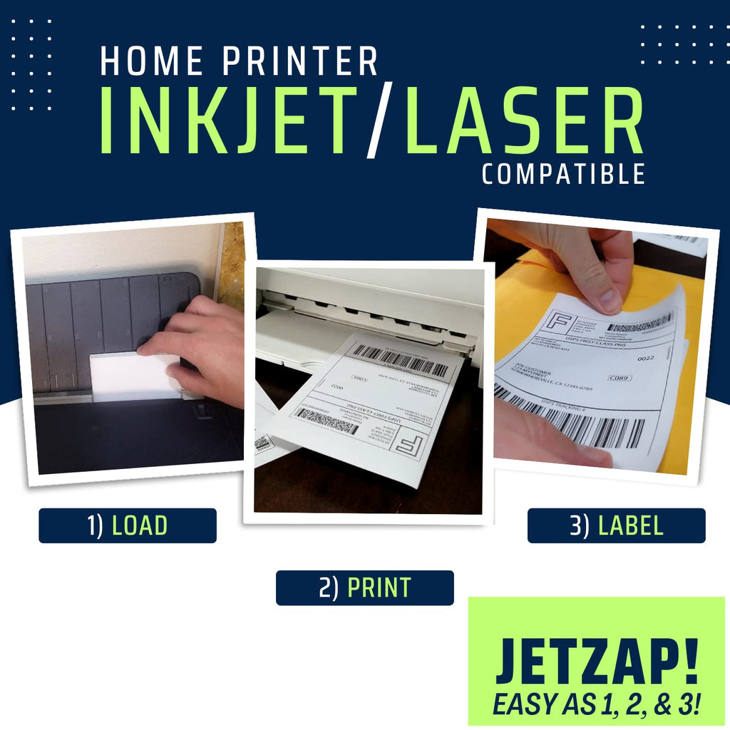 4x6 Shipping Labels for Inkjet and Laser Printers 120 Pack K94634