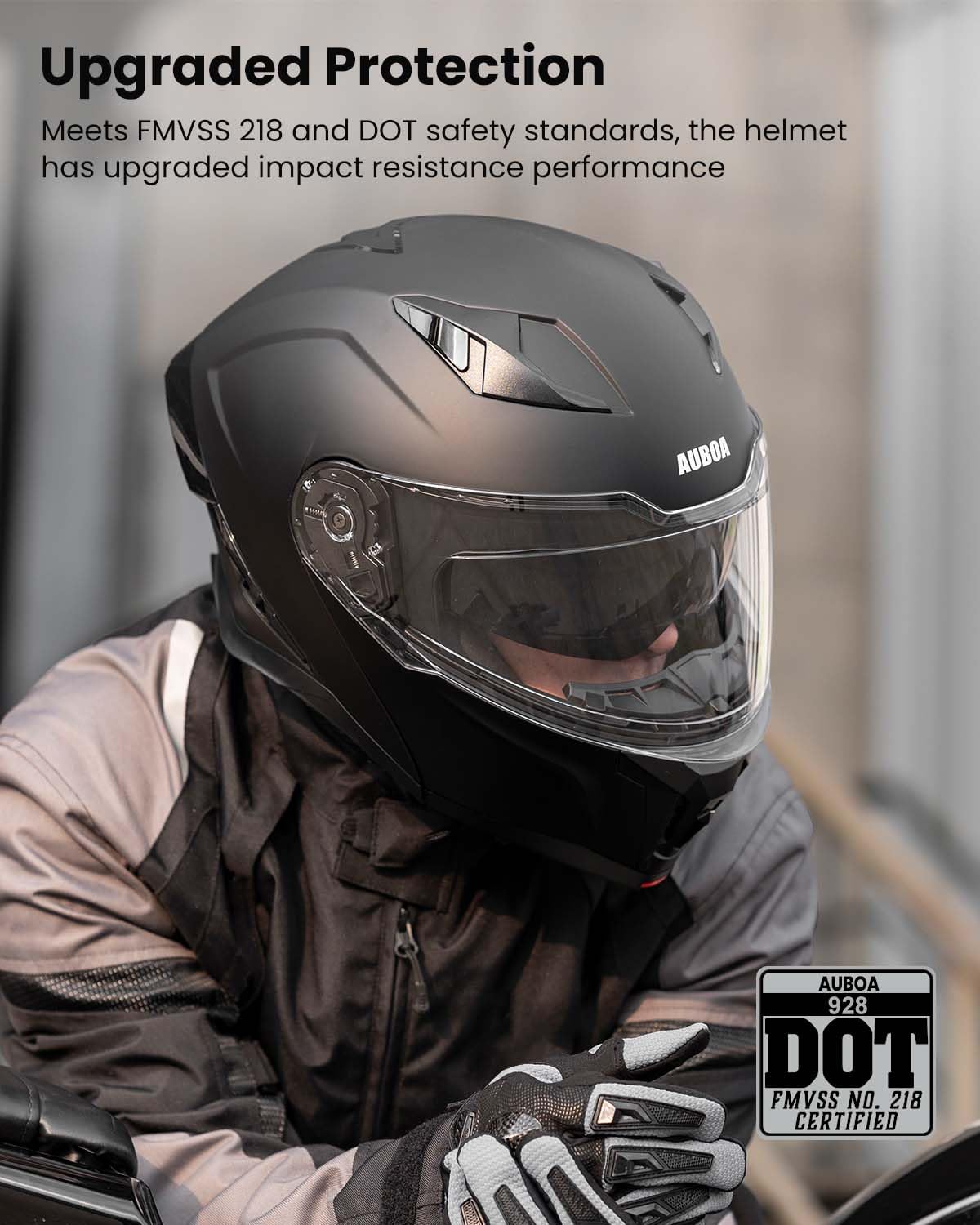 DOT Approved Modular Flip up Motorcycle Helmets P820127