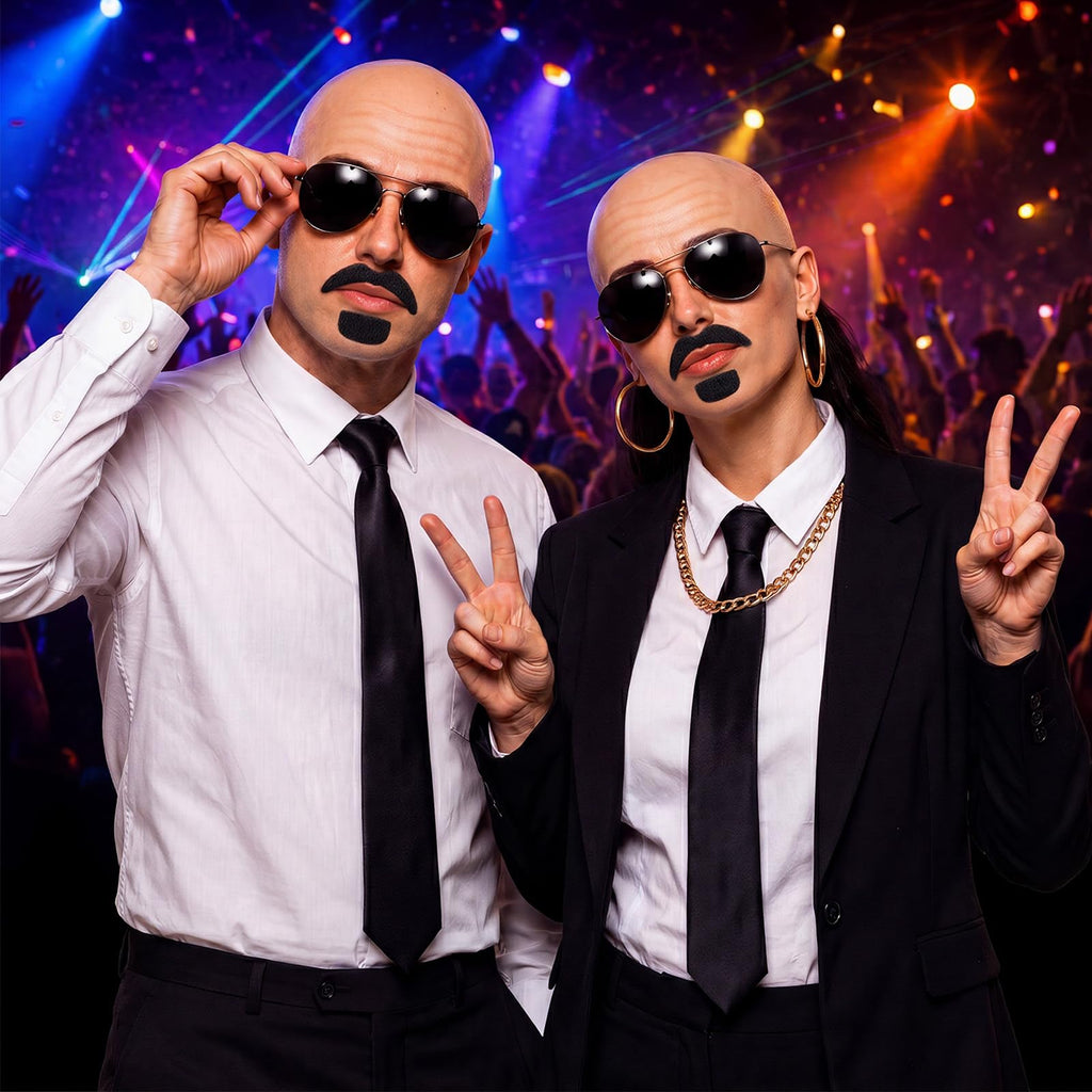 30 Pcs Bald Caps Costume Accessories Kit V605