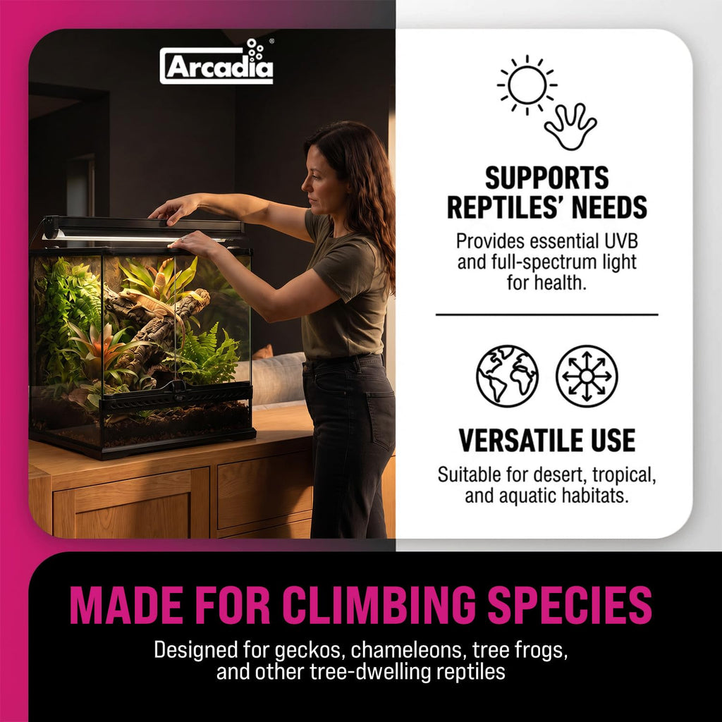 36" 39 Watts 6% UVB Reptile Light Fixture Kit H388