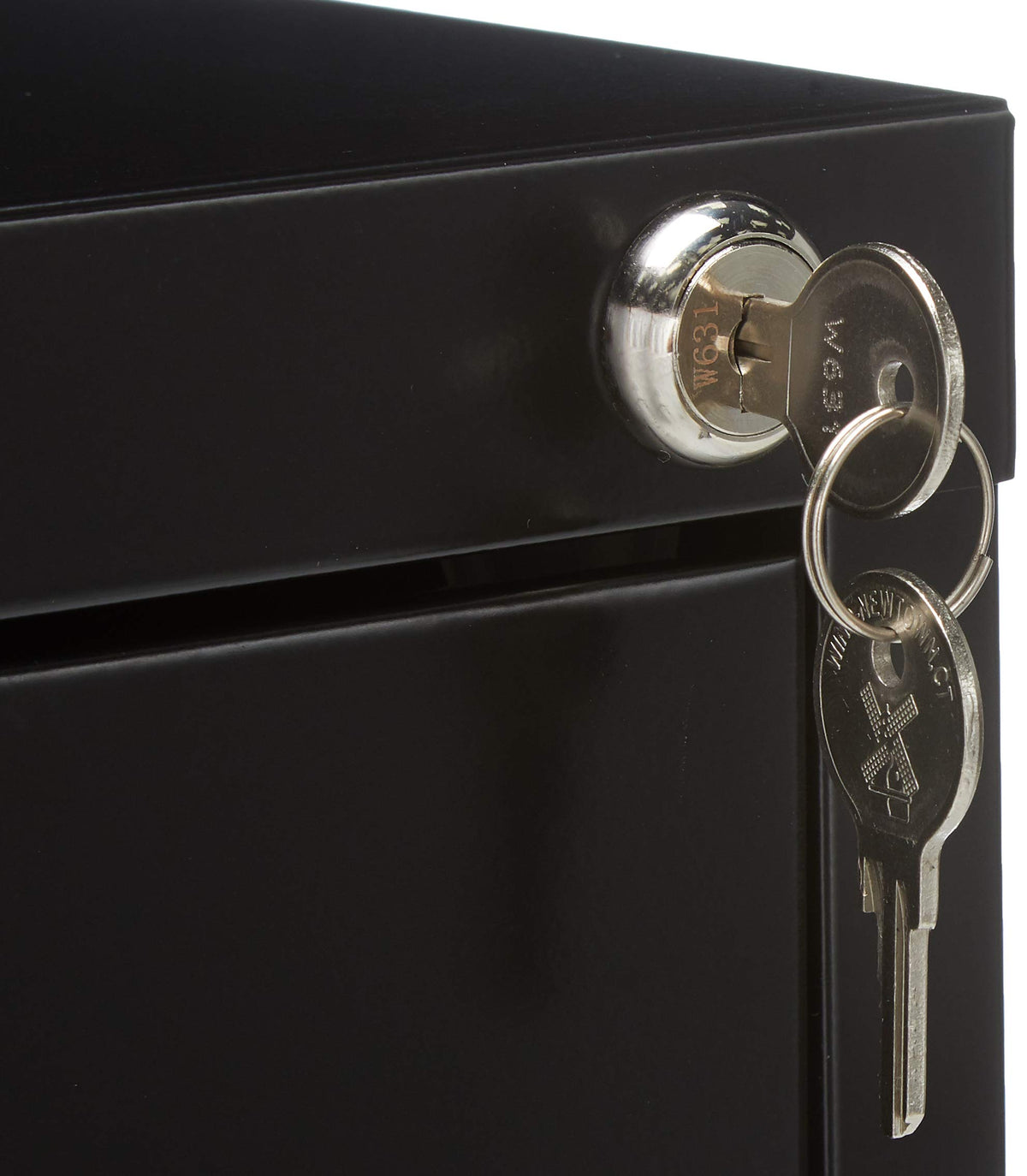 4 Drawer Vertical File Black F6815