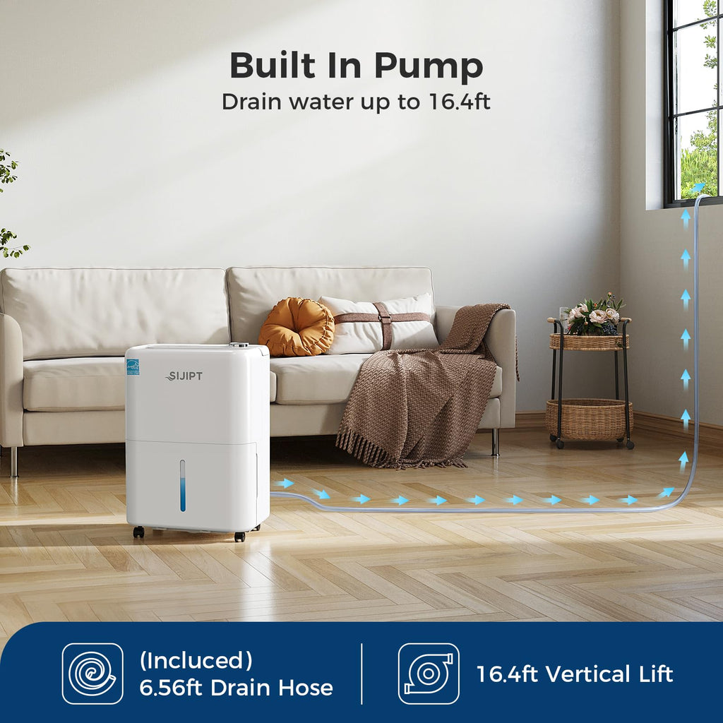 80 Pints Dehumidifier with Pump S339085