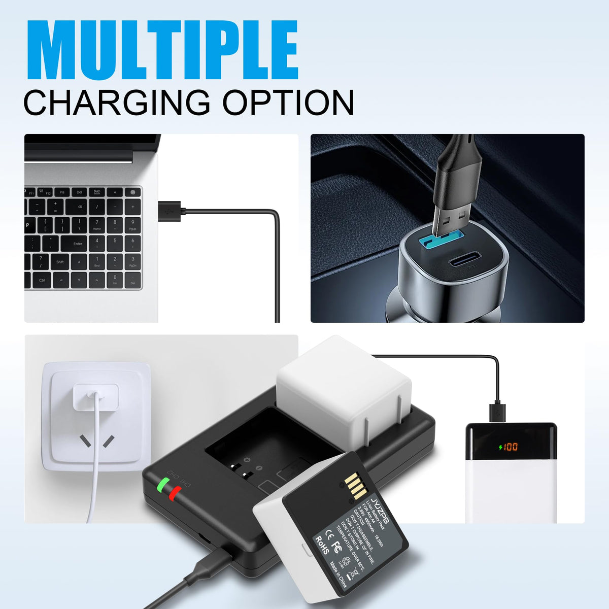 4800mAh Batteries with Dual Battery Charger M40322