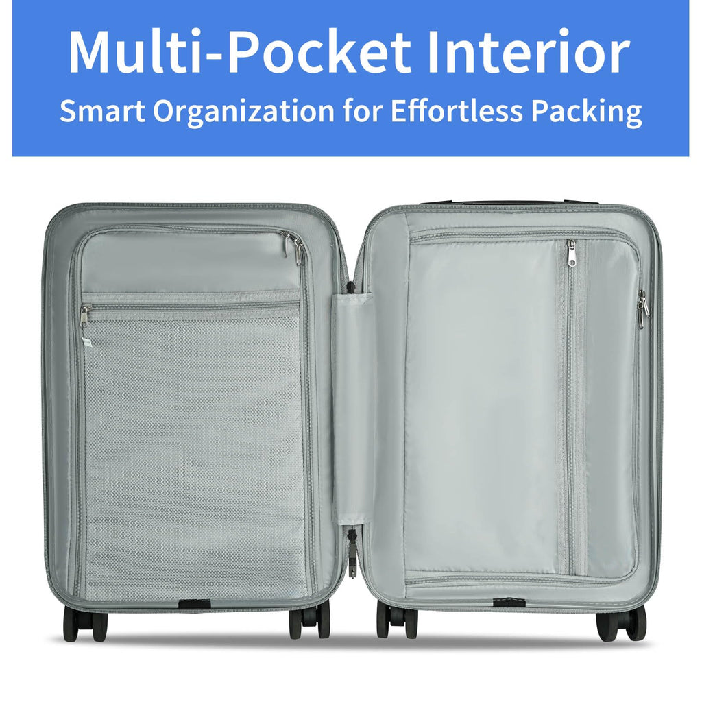 20 inch Hardshell PC Carry on Luggage with Wheels O8238