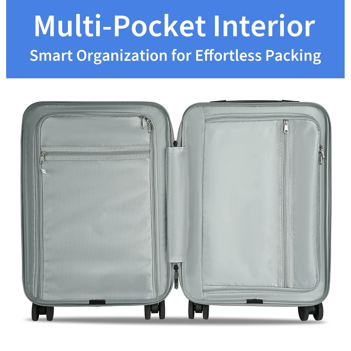 20 inch Hardshell PC Carry on Luggage with Wheels O8238