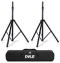 Black Dual Speaker Stand Kit with Storage Bag A5318