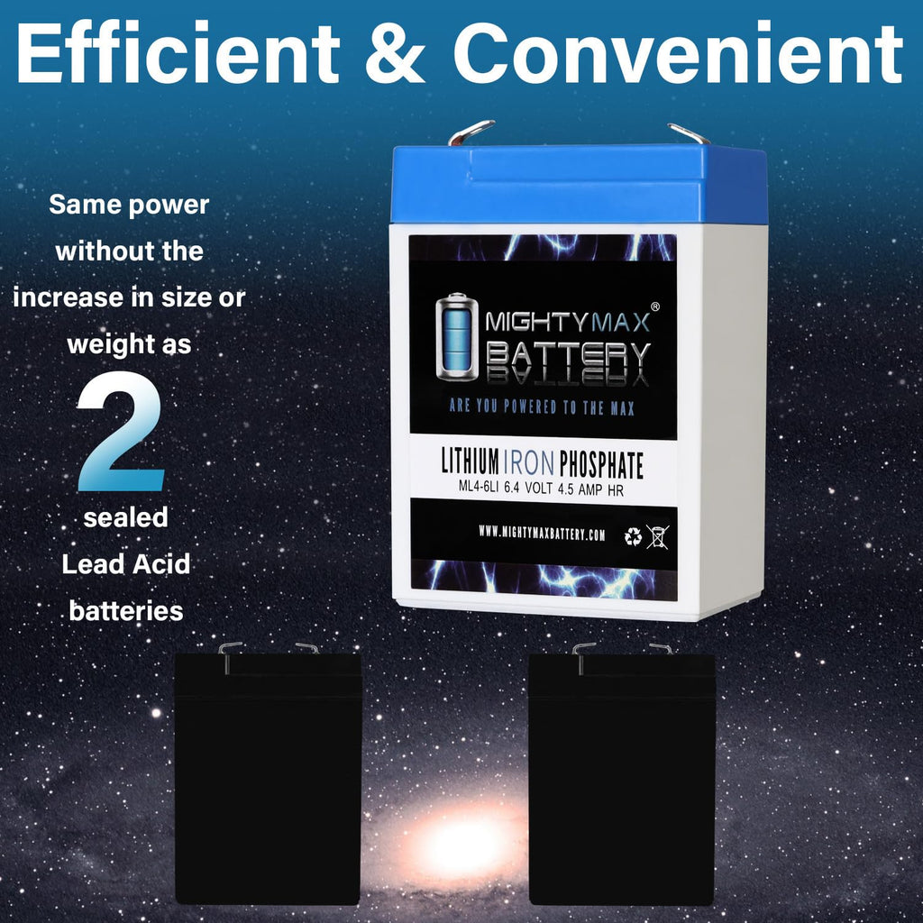 6V 4.5AH Lithium Replacement Battery G5835