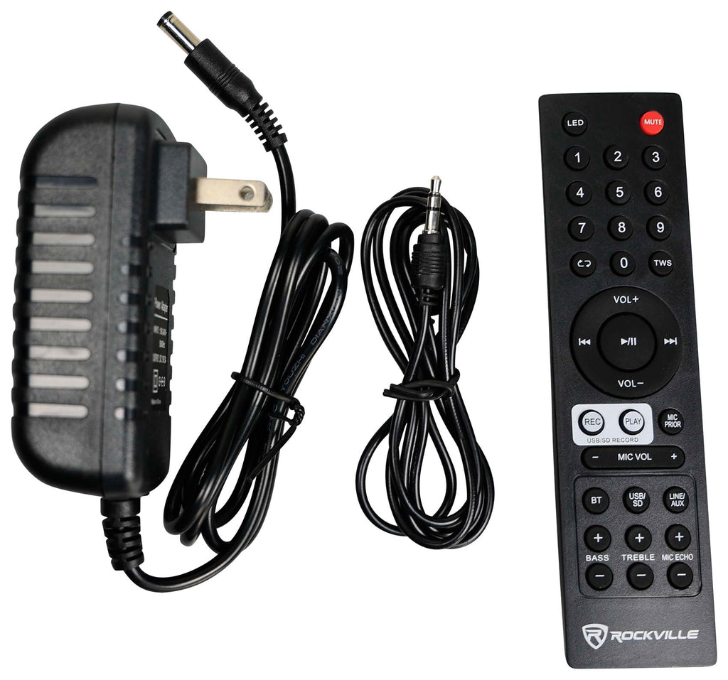 2000W Dual 8" LED Karaoke Speaker with Mic P5406