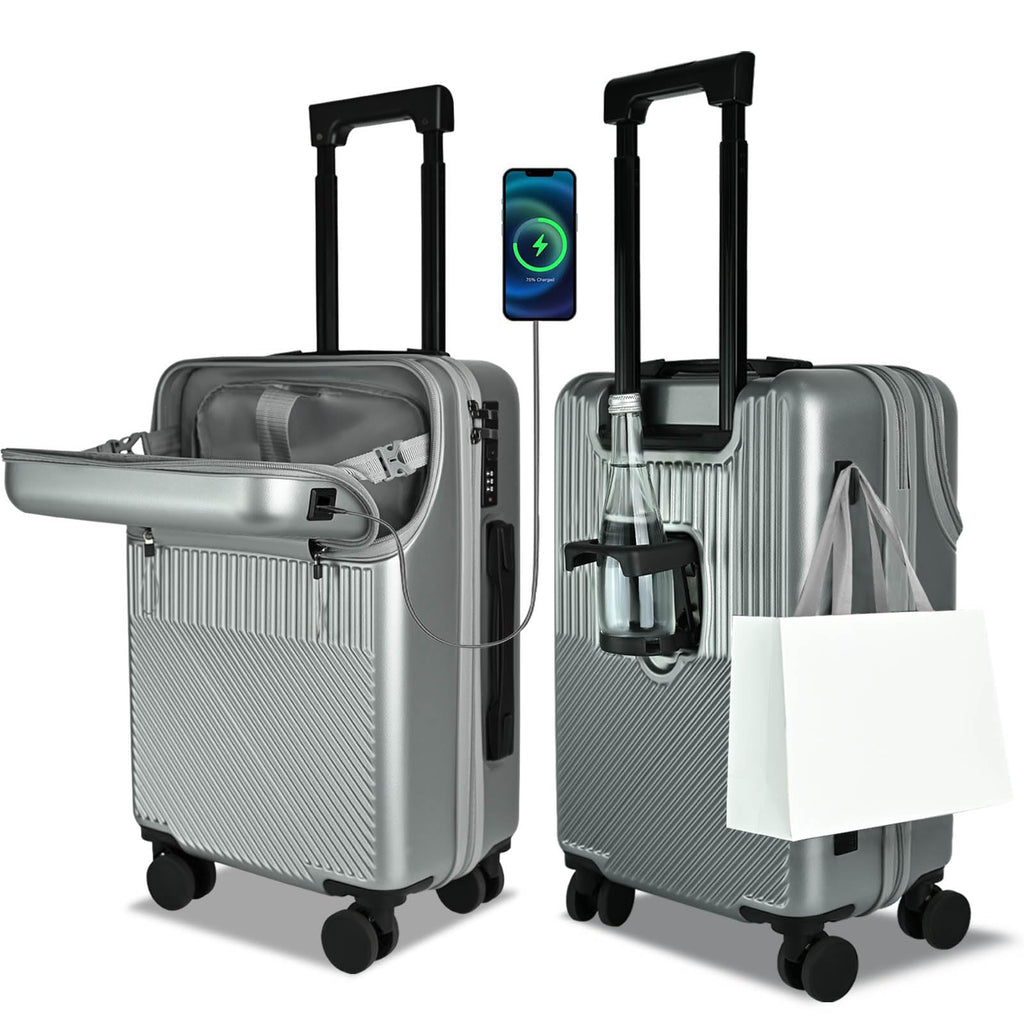 20 inch Hardshell PC Carry on Luggage with Wheels O8238