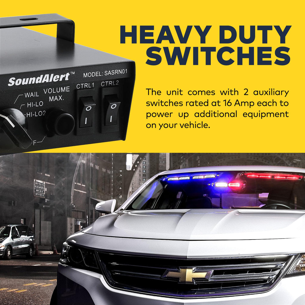 100W Police Siren Emergency PA System Kit N139