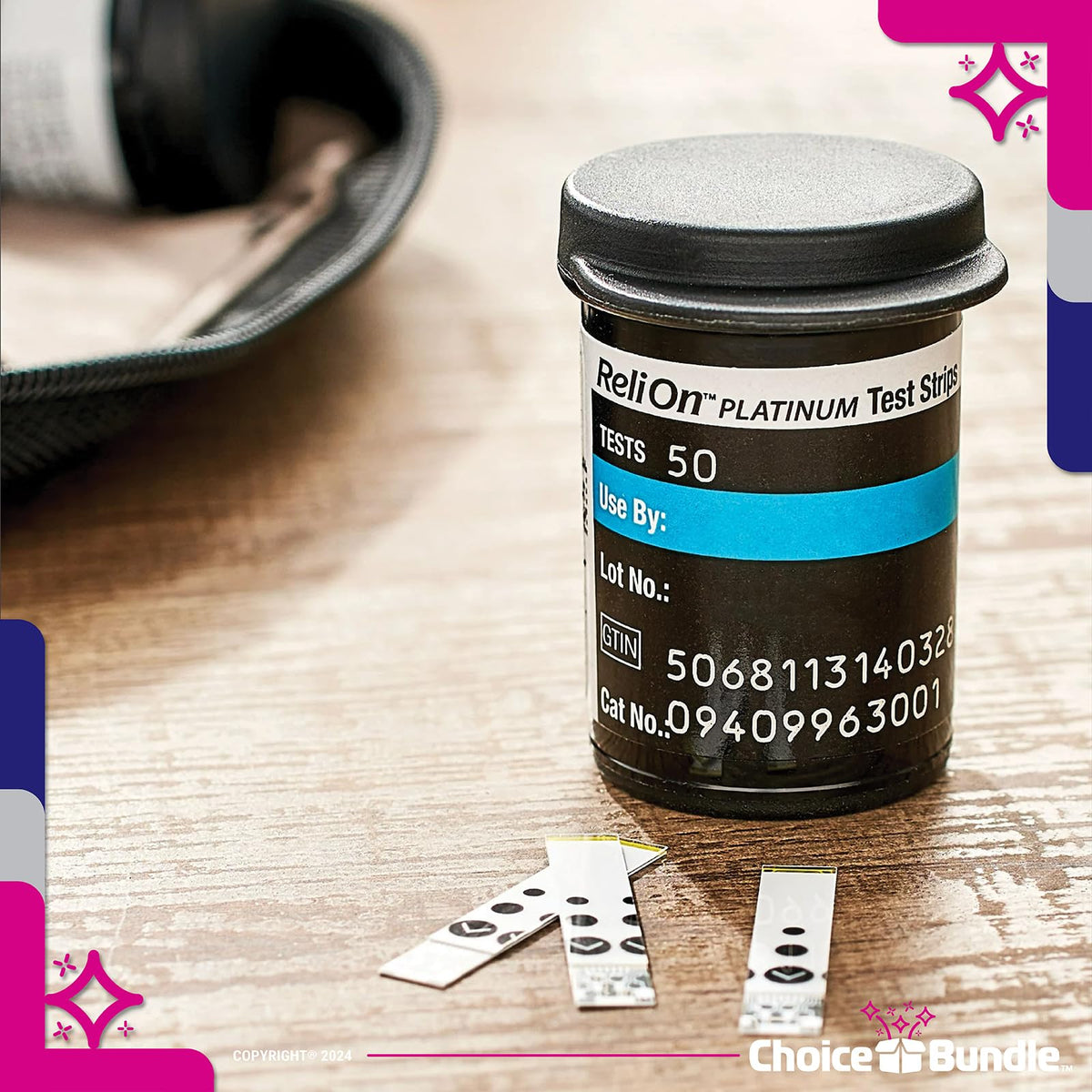 Blood Glucose Test Strips 100 Ct B381