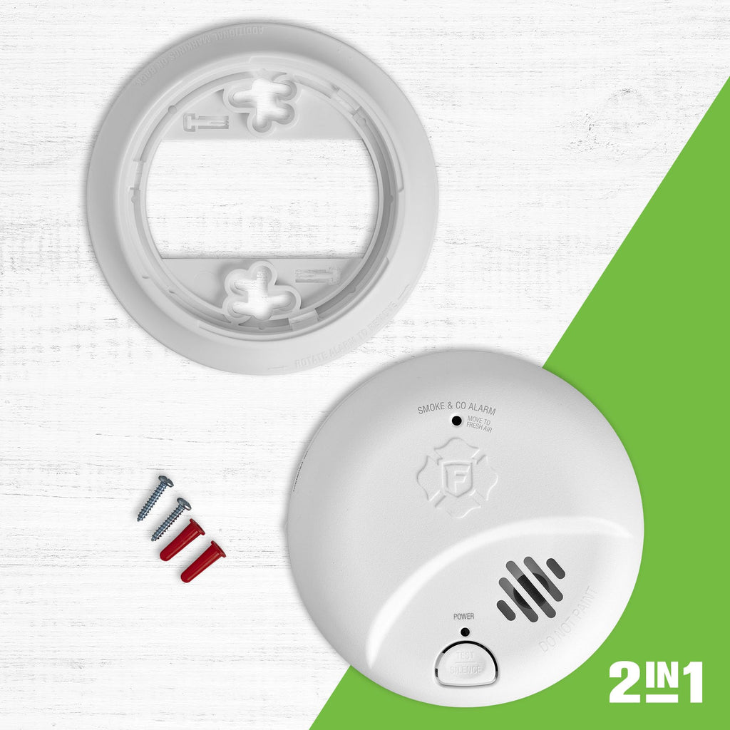 10-Year Battery Combination Smoke & Carbon Monoxide Alarm R71391