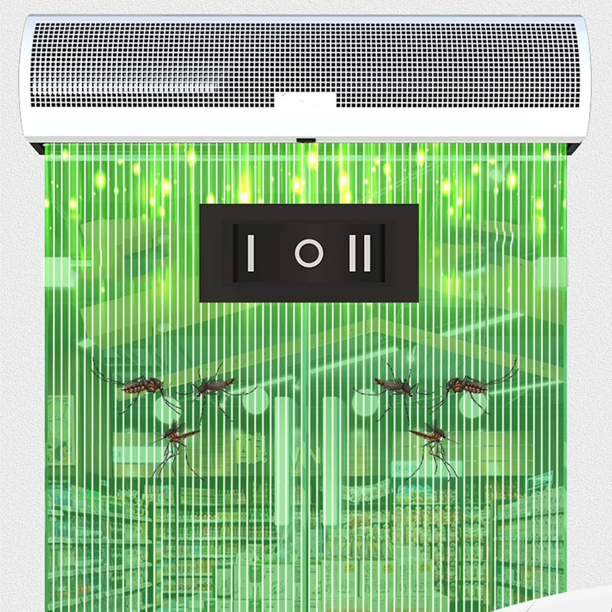 Wall-mounted Air Curtain Fan Y2979