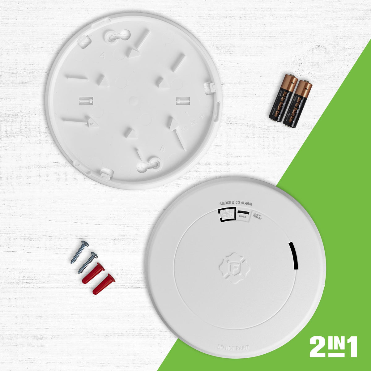 Battery Combination Smoke & Carbon Monoxide Alarm H93260